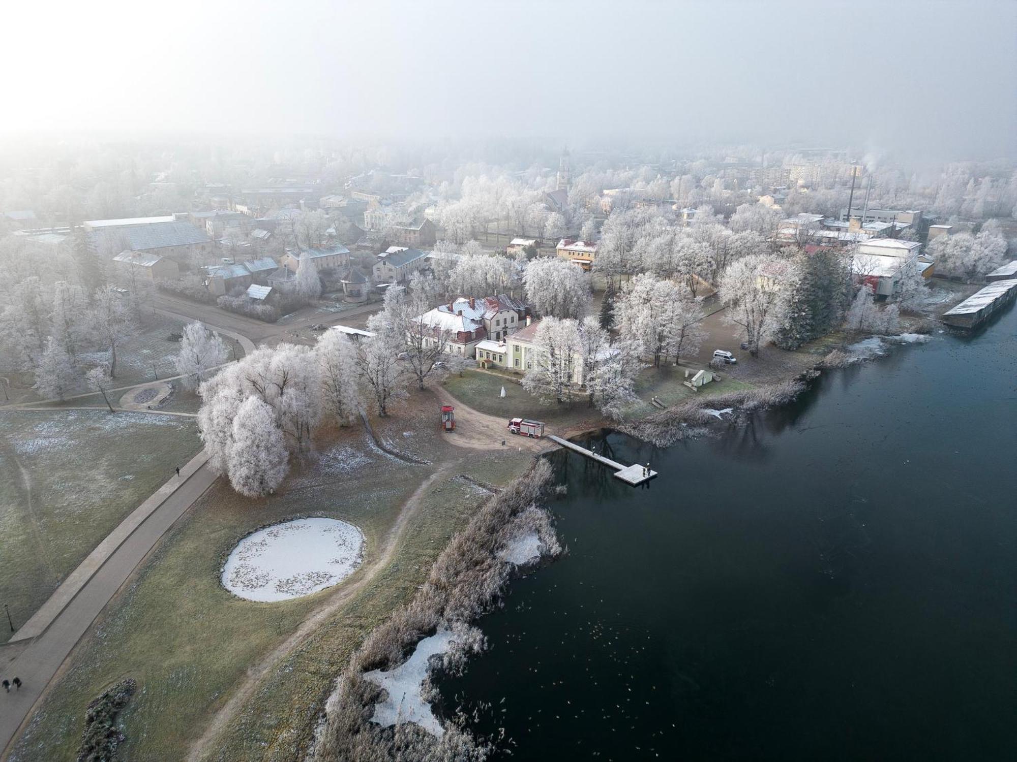 Lake Aluksne Studio Apartment Extérieur photo